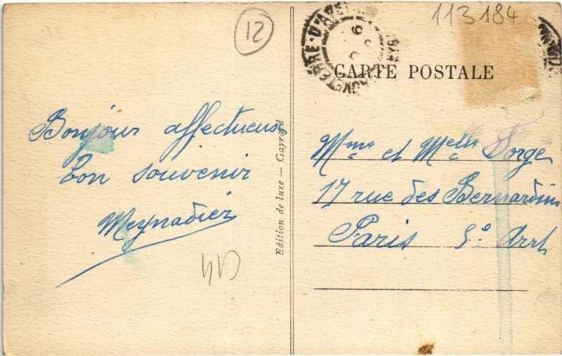 CPA RODEZ - Rue St-Cyrice (113184)