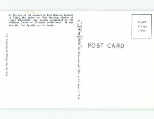 Unused Pre-1980 SPANISH SHRINE St. Augustine Florida FL E7277