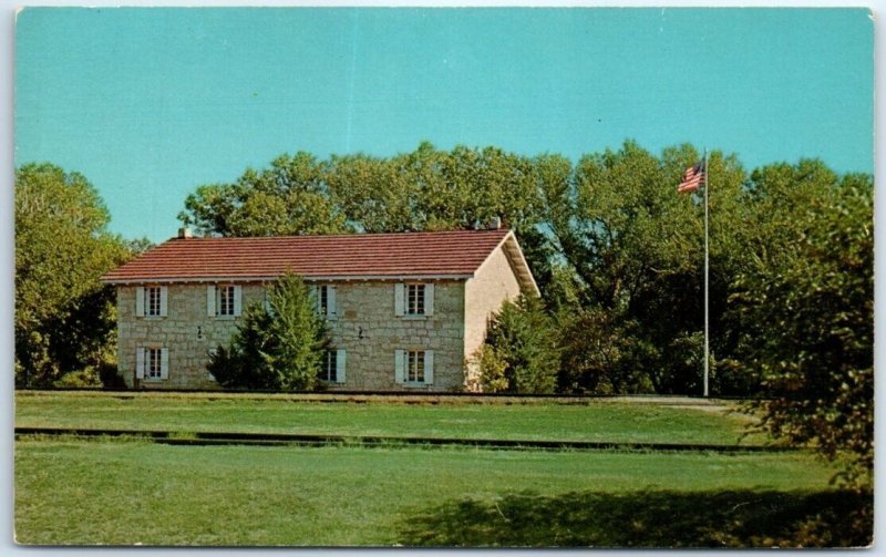 Postcard - Site Of The First Territorial Capitol Of Kansas, Fort Riley - Kansas