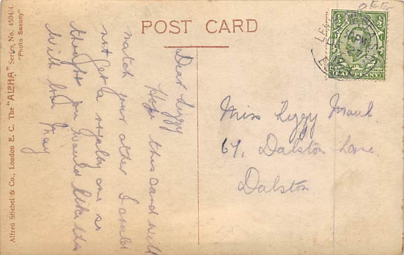 Real Photo Children with Toys Postcard