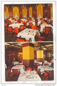 Interior views of The Hotel Depont, Wilmington, Delaware, 40-60s