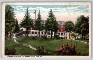 Delaware Water Gap Pennsylvania Glenwood House Postcard B28