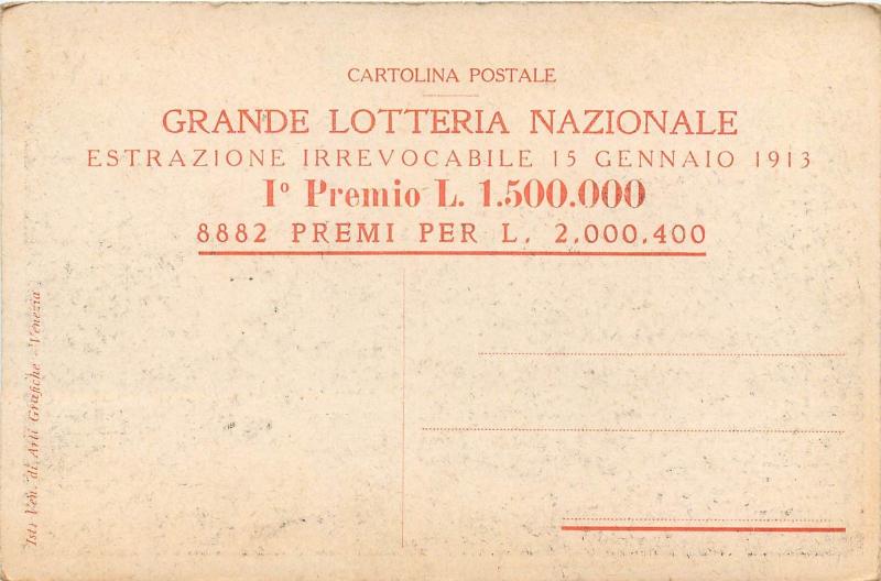 The war in Libya great national lottery advertising colonial Italy WW I