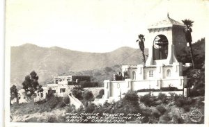 RPPC Chime Tower & Zane Grey's Home Santa Catalina, CA Frashers Vintage Postcard