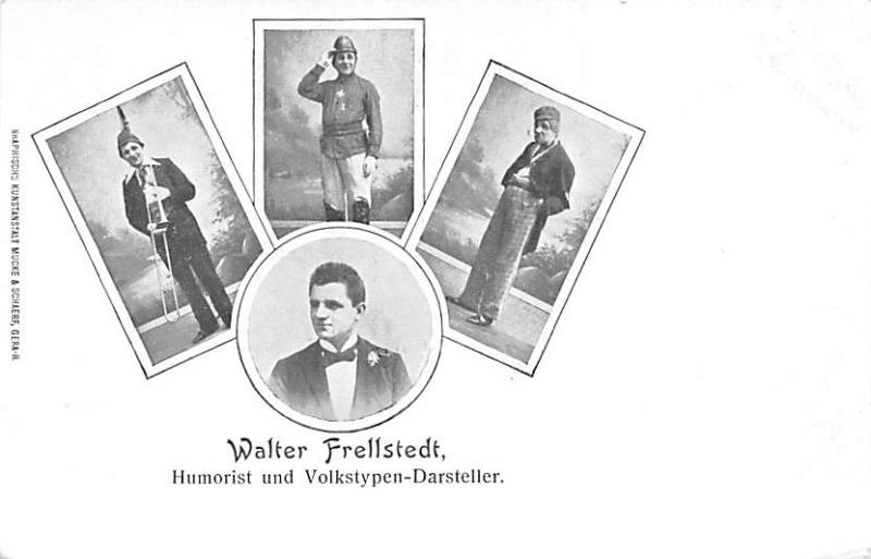 Circus Acts, Acrobat & Tight Rope Postcards