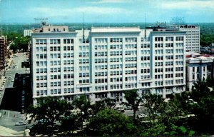 Kansas Topeka Santa Fe Office Building 1961