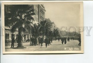 460743 CROATIA Split Obala Vintage photo postcard