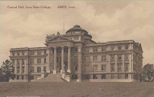 Iowa Ames Central Hall Iowa State College Albertype