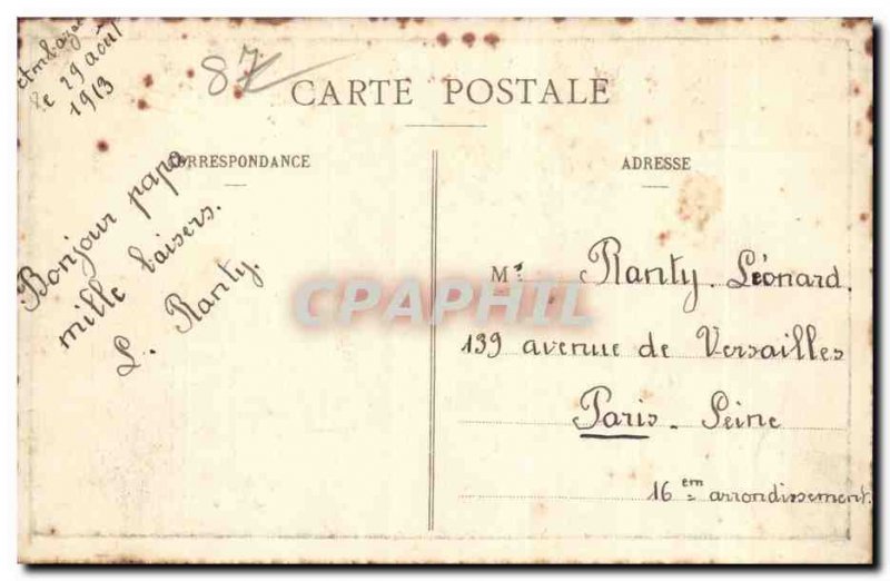 Haute Vienne - In Limousin - In Winter - Old Postcard