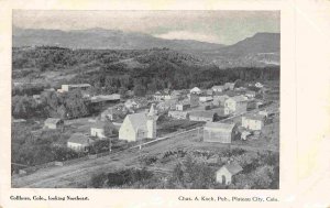 Collbran Panorama Looking Northeast Colorado postcard 1910c postcard