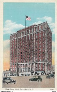 GREENSBORO , North Carolina , 1930-40s ; King Cotton Hotel
