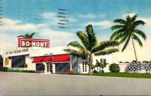 Florida Pompano Beach Bo-Mont Gift Fruit Packing House and Juice Bar