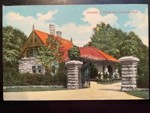 Vintage Postcard 1907-1915 Entrance to Forest Hill Park Cleveland Ohio (OH)
