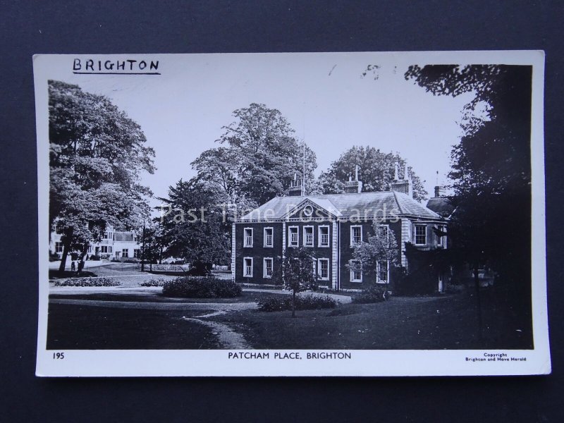 Youth Hostel BRIGHTON PATCHAM PLACE YHA Sussex c1960/70's RP Postcard by YHA