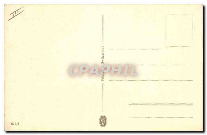 Old Postcard Fantasy Illustrator Cote d & # 39Azur