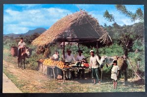 Mint Panama picture postcard PPC A typical Fruit-stand