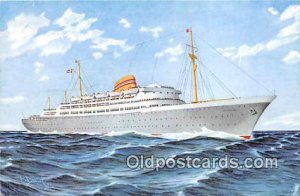 Norwegian American Line MS Oslofjord Ship Unused 