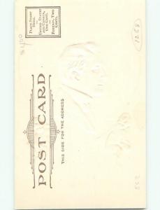 Divided-Back CUPID VALENTINE SCENE Cute Postcard W7667