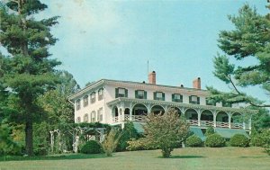North Carolina Flat Rock Woodfield's Inn Postcard Cline 22-6169