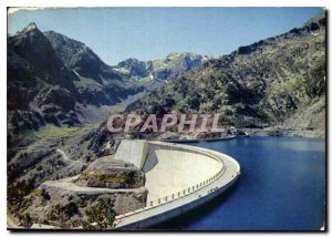 Postcard Modern Vallee Aure Cape Dam Peak Mechant the Lake Estaragne