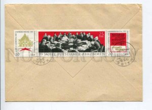 421631 EAST GERMANY GDR 1970 year registered Kalbe real posted COVER