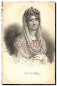 Old Postcard Josephine Napoleon 1st