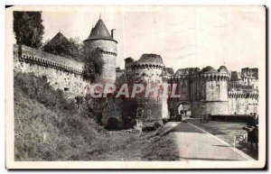 Old Postcard Fougeres (Ille et Vilaine) La Porte Notre Dame