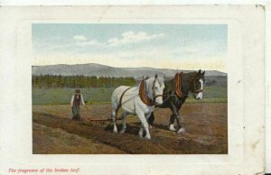 Farming Postcard - The Fragrance of The Broken Turf - Ref TZ1962