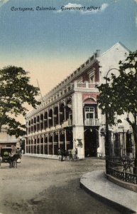 colombia, CARTAGENA, Government Offices (1910s) Postcard