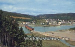 Covered Bridge, Alma, Fundy National Park New Brunswick Canada Unused 