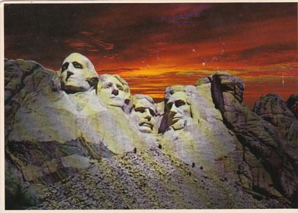 South Dakota The Black Hills Mount Rushmore Memorial