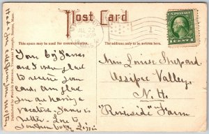 Hardanger Norway c1910 Postcard Laatefos