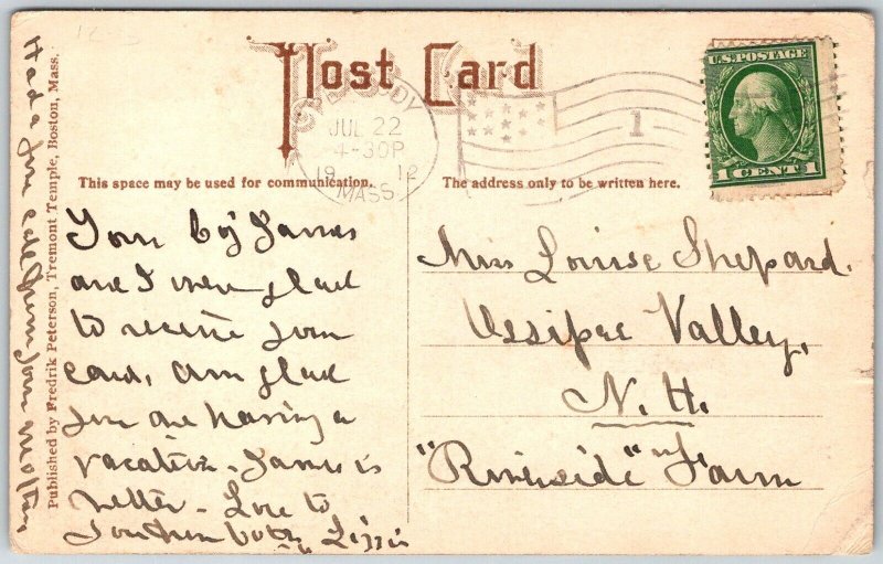 Hardanger Norway c1910 Postcard Laatefos