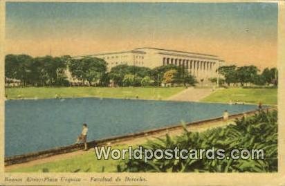 Plaza Urquiza, Facultad de Derecho Buenos Aires Argentina Unused 