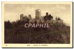 Old Postcard Barr Château du Landsberg
