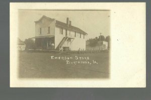 Burchinal IOWA RP c1910 GENERAL STORE nr Clear Lake Mason City GHOST TOWN?