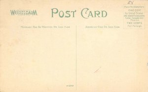 Public Square Angola Indiana 1910c postcard