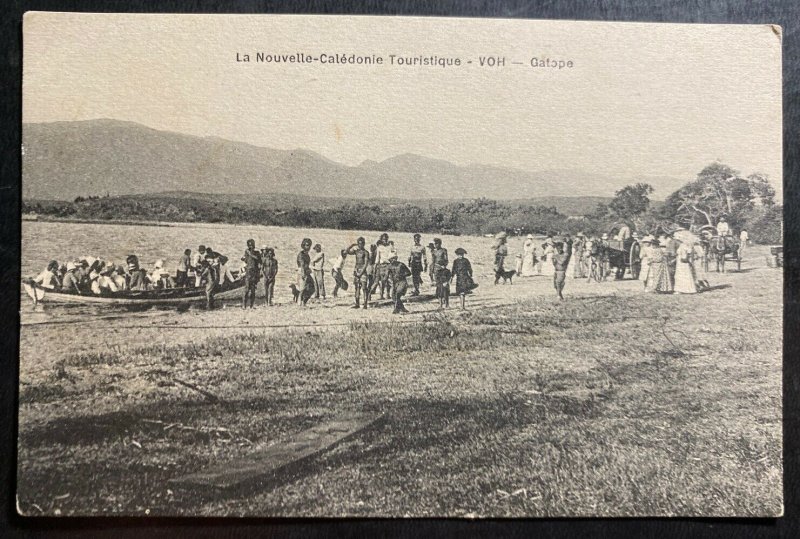 Mint New Caledonia Real Picture Postcard RPPC Touristic Gatope