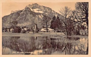 ANIF bei SALZBURG AUSTRIA~mit dem UNTERSBERG~1934 PHOTO POSTCARD