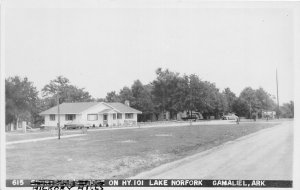 J46/ Gamaliel Arkansas RPPC Postcard c1950s Sportsmen's Lodge 101