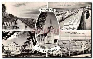 Old Postcard Souvenir De Cabourg