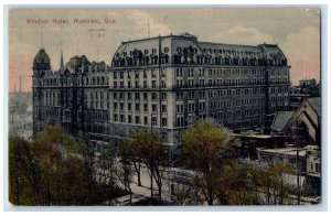 1925 Building of Windsor Hotel Montreal Quebec Canada Vintage Posted Postcard