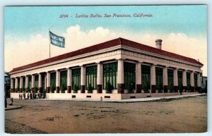 SAN FRANCISCO, California CA ~ LURLINE BATHS  ca 1910s Postcard