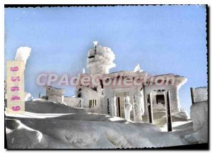 Postcard Modern Effect Frost Mont Ventoux in Panorama most extended in Europe