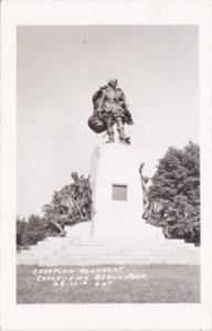 Canada Ontario Orillia Champlain Monument Couchiching Beach Park Real Photo