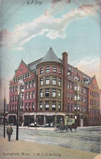 Massachusetts Springfield Y M C A Building1913