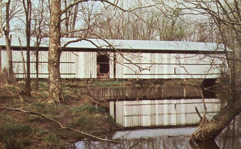 Black Fork Creek Covered Bridge - Richland County #1 near Rome, Ohio