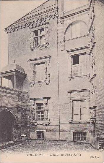 France Toulouse L'Hotel du Vieux Raisin