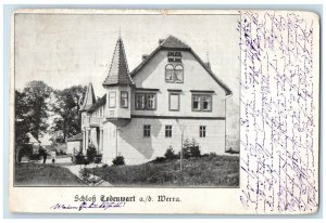1908 View of Castle Todenwart a./d. Werra Germany Posted Antique Postcard