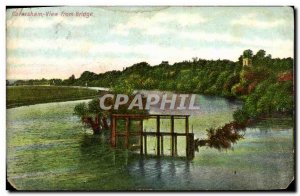 Old Postcard View From Caversham Bridge